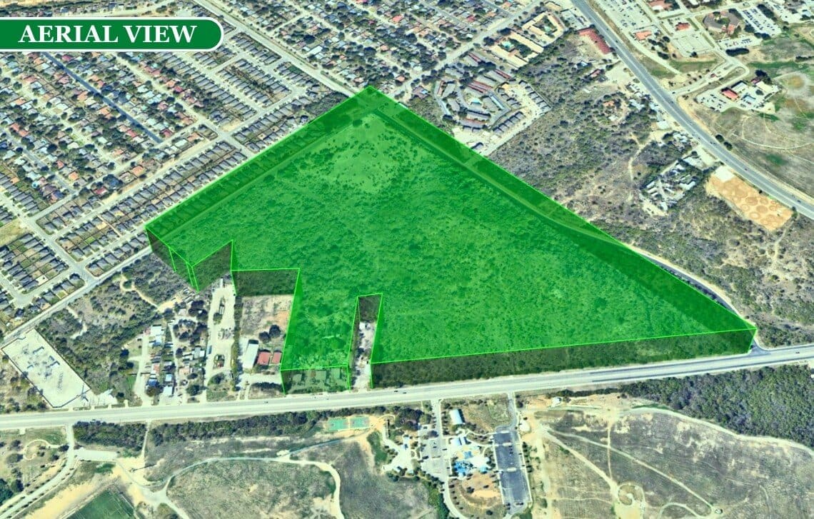 Full Parcel, Aerial View